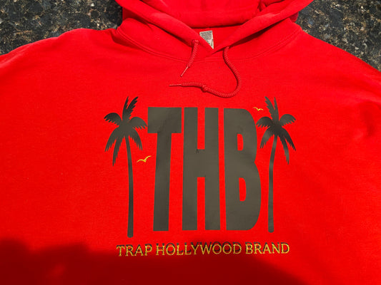 RED UNISEX THB HOODIE